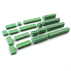 Pluggable terminal blocks 15 pin 5.0/5.08mm 2EDGK Female sockets Plug 2EDGV Male pins Header KF2EDG/H2EDG