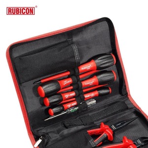 Juego de Herramientas Aislantes Rubicon RTS de 36 Piezas, Kit de Reparación para Electricistas, Acero al Cromo Vanadio, Reparación de Telecomunicaciones - Product Image 4