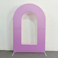 Décoration de fête de révélation du sexe : Arche murale Chiara pour nouveau-né, toile de fond pour baby shower