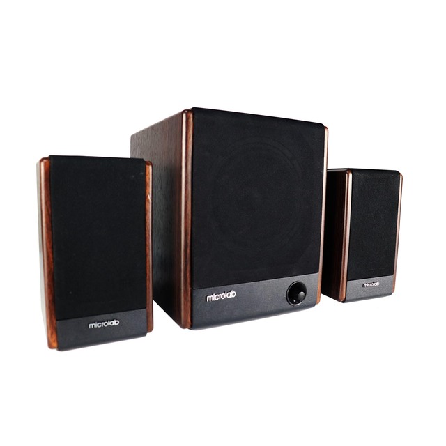 Microlab Hifi 2.1 Blue Tooth Speaker FC330BT With Wood Cabinet