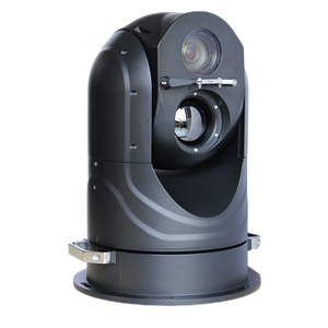 Camera kép 4MP PTZ IP Dome 640 quang 37x/75mm cảm biến nhiệt ai CMOS sử dụng hàng hải phát hiện chuyển động âm thanh hai chiều góc rộng thấp - Product Image 1