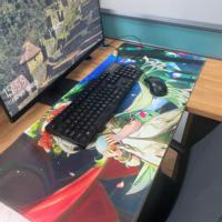 Tapis de souris imperméable antidérapant au design personnalisé Tapis de jeu en néoprène pour grand bureau Tapis de souris vierge à impression par sublimation Tapis de jeu pour clavier