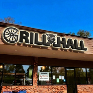 Custom Outdoor LED Channel Letter Sign Weatherproof Business Storefront Name Logo 3D <b>Illuminated</b> Retail Shop Sign - Product Image 4