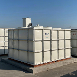 Usine Multifonctionnel Grand Durable Sectionnel Modulaire Personnalisé FRP Réservoir De Stockage D'eau 3000L/Heure 70KW Puissance Garantie 3 Ans - Product Image 4
