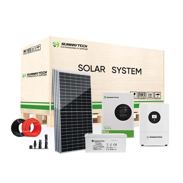 Off Grid Solar Energy System Complete Kit 1kw 3kw 5kw 5 Kv Solar Power System Full Package for Home