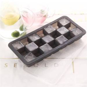 BPA Free 21 Cavity Flexible Lids Eco-Friendly Sustainable Cream Tool <b>Silicone</b> Ice Cube <b>Trays</b> - Product Image 3