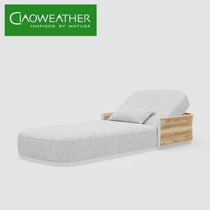 Chaises longues d'extérieur en aluminium pour piscine, mobilier de jardin en métal, chaise longue en corde, lit de repos de luxe, mobilier de patio, <span class=keywords><strong>transat</strong></span> - Product Image 5