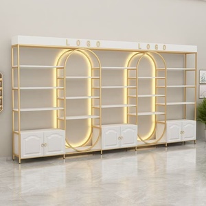 Estantes para Salón de Uñas de Celebridades de Internet, Vitrina de Exhibición de Cosméticos para Salones de Belleza, Estante de Exhibición de Productos - Product Image 1