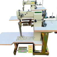 Machine à coudre industrielle multifonctionnelle à point noué, grande vitesse, entraînement par entraînement, pour cuir, simple aiguille, 8365, à colonne haute