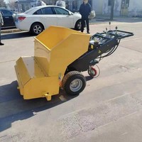 Offre Spéciale – Mini finisseur routier à asphalte pour la construction routière, machine de pavage de béton à roues manuelle et automatique, entièrement hydraulique, motorisée