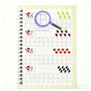 Wholesale Customizable Language Reusable Magic Painting Book, Early Childhood Enlightenment Drawing Book for Learning - Product Image 3