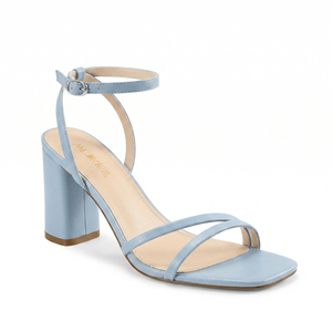 WETKISS Sandales pour femmes multicolores à bout carré et talon bloc, avec bride de cheville, pour invitées de mariage et demoiselles <span class=keywords><strong>d</strong></span>'<span class=keywords><strong>honneur</strong></span>, vente en gros - Product Image 2