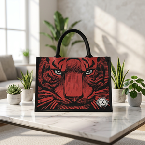 Bolsa de Yute Impresa en CMYK Personalizada, Bolsa de Compras Ecológica de Fibra Natural para Regalos Promocionales de Marca - Product Image 3
