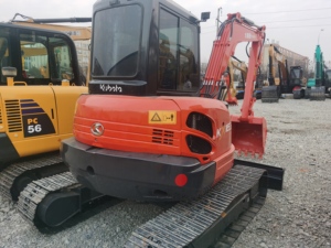 Mini-excavatrices Kubota KX163 6300 kg, certifiées CE EPA, fabriquées au Japon, avec accessoire tarière, compatibles Kubota 155, 161, 163, 165 - Product Image 3