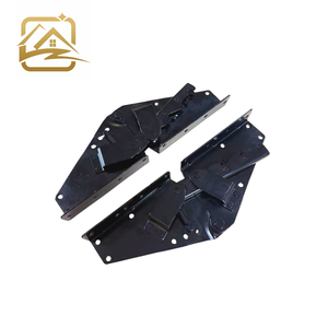 Accesorios de Muebles de Metal/Acero Personalizables para el Hogar Moderno, Bisagra de Respaldo de Sofá con Ángulo Ajustable, Fabricación OEM - Product Image 1