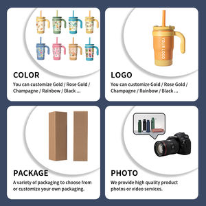 Vente en gros de tasses à café pour tout-petits en acier inoxydable sans BPA de 14 oz, vierges pour sublimation ou avec logo personnalisé, <span class=keywords><strong>licorne</strong></span> rose - Product Image 3