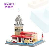 Wange 5229 Tour de la Jeune Fille – Blocs de Construction Créatifs – Modèle à Assembler pour Enfants – Ensemble de Briques en Plastique Unisexe – Vente en Gros