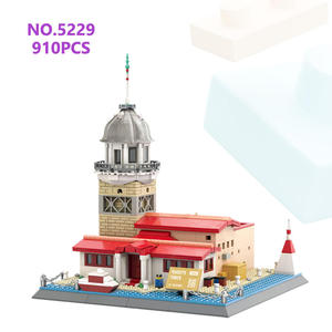 Wange 5229 Maiden's Tower Creative Assembly Block Bricks Model Kids Assemble Building Block Set Unisex Plastic Toy Wholesale - Product Image 1
