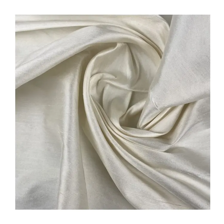 Teint 100% soie dupion tissu shantung de soie tissu soie dupioni tissu pour robe de mariée