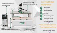 Routeur Cnc 4 axes, Machine à sculpter le bois, broche rotative pivotante 2030, Atc, routeur Cnc pour le bois