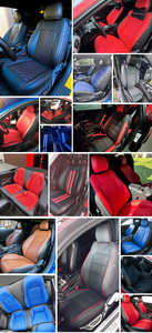 Tam Set orijinal özel Fit 2015-2024 Ford Mustang Coupe araba koltuğu deri su geçirmez araç kapakları minder örtüsü - Product Image 2