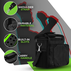 <span class=keywords><strong>Microphone</strong></span> mang túi độn mềm trường hợp đối với 8 Micro du lịch <span class=keywords><strong>Microphone</strong></span> túi với bọt điều chỉnh - Product Image 6