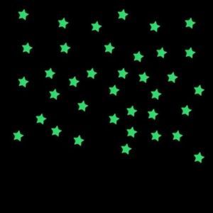 Adesivi Murali Decorativi 3D a Forma di Piccola Stella da 3CM con Logo OEM, Luce Notturna, Adesivi Fai-da-Te a Pentagramma per Stanza delle Fiabe e Casa - Product Image 2