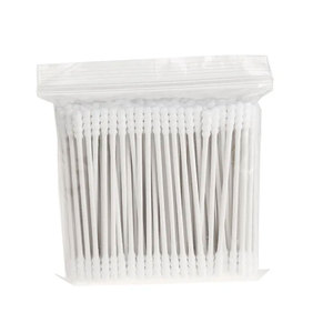 100 Pezzi Bastoncini di Cotone a Doppia Punta con Manico in Legno, Monouso, per Bellezza, Trucco, Pulizia di Naso e Orecchie, Strumenti per la Cura della Salute - Product Image 5