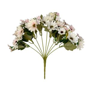 Шелковый букет ромашек искусственные цветы для свадьбы Выпускной Хэллоуин и День матери украшения для дома - Product Image 2