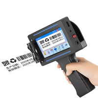 2025 imprimante à jet d'encre portable Film plastique Date d'expiration Codage par lots Bouteille Timbre d'expiration Codeur QR Tij Imprimante à jet manuel