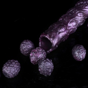 N-MR5306 Octopus-shaped Laying Eggs <b>Dildo</b> for Anal Vagina Sex Explore Thick Ovipositor <b>Dildo</b> with 6 Egg and Push Stick for Adult - Product Image 5