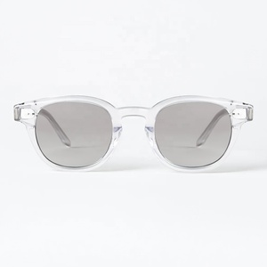 Yeetian Clear Hand Made Bio Degradable Acetato Venta al por mayor Bulk Shades Hombres Retro <span class=keywords><strong>Gafas</strong></span> <span class=keywords><strong>de</strong></span> <span class=keywords><strong>sol</strong></span> - Product Image 3