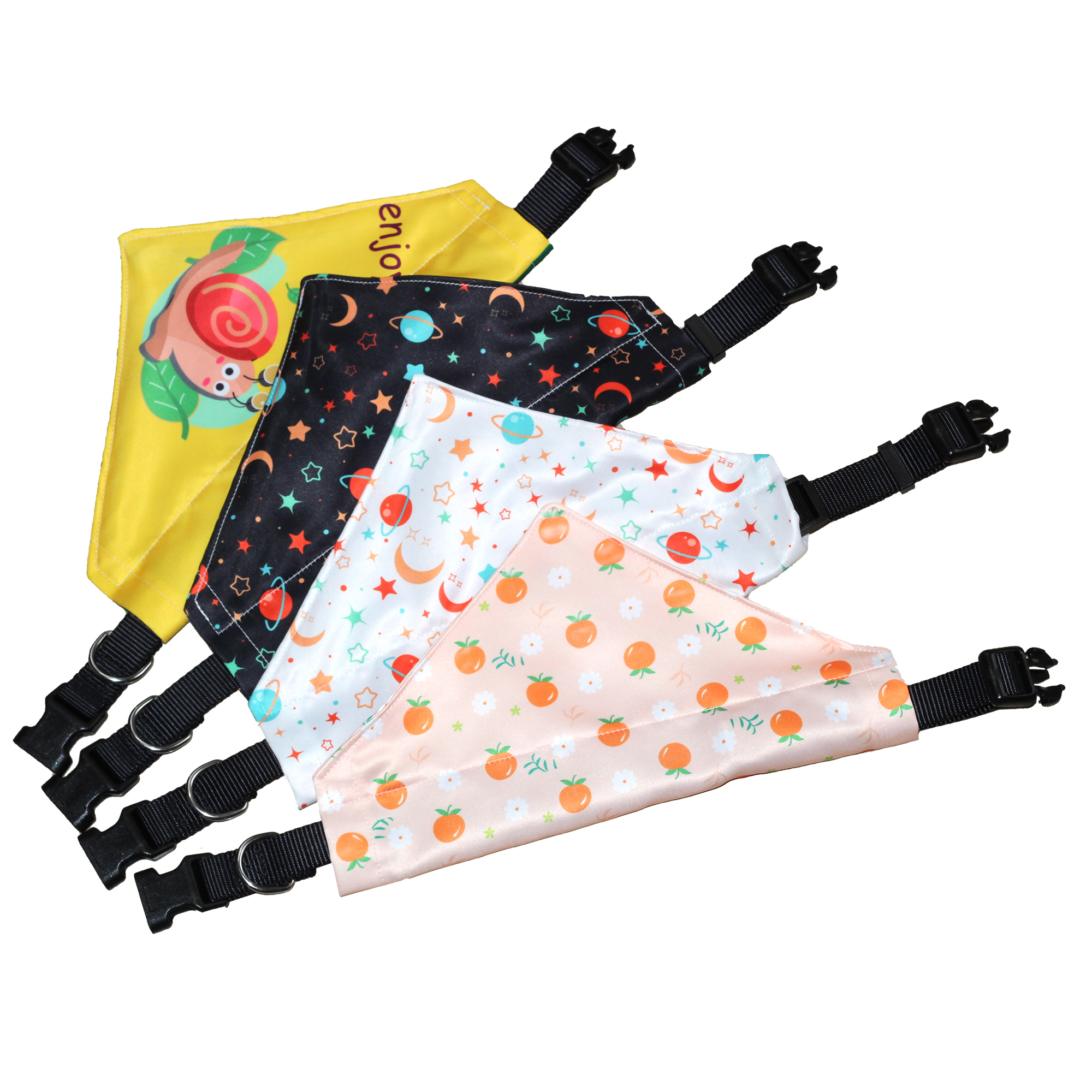 Лидер продаж на Amazon, индивидуальные банданы для домашних животных, шарфы для собак с сублимационным принтом