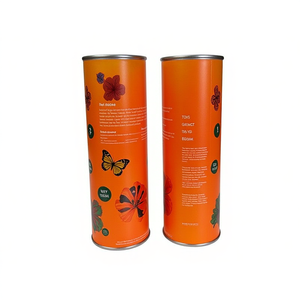 Custom Round Paper Cylinder Container <b>Box</b> Cardboard Tube Shipping Mailing Packaging For Poster Blueprint Artwork Clothes <b>Hat</b> Set - Product Image 4