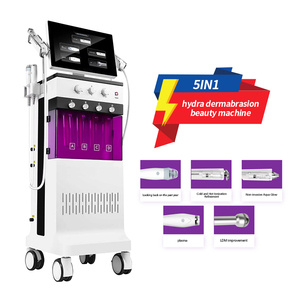 Appareil de beauté Hydra Dermabrasion 5 en 1, jet d'oxygène, microdermabrasion, équipement facial pour usage en salon - Product Image 3