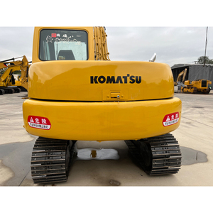 Miniexcavadora PC60 Amarilla con Pocas Horas de Trabajo, Motor y Bomba de Origen Japonés, 1 Año de Garantía, Transmisión - Product Image 3