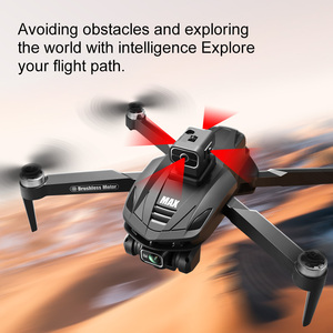 <span class=keywords><strong>Dron</strong></span> GPS V168 MAX en Oferta, Cámara <span class=keywords><strong>HD</strong></span> Dual, Giro 3D, Evitación de Obstáculos, Motor sin Escobillas 4K FPV, Drones RC Plegables - Product Image 3