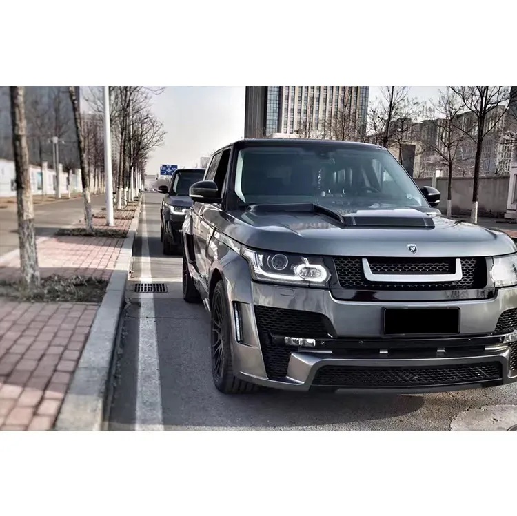 Комплект для широкого тела HM style из стекловолокна для Range Rover Vogue Official от 13 до 16