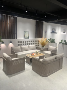 Luxury Modern Outdoor <b>Garden</b> <b>Set</b> - Weatherproof Pe Rattan Furniture for Patio & Balcony Weatherproof Pe Rattan and - Product Image 1