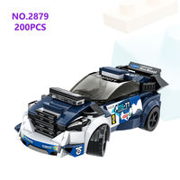 Wange 2879 Blocs de construction créatifs MOC Supercar Voiture de sport Bus Jouet éducatif en plastique pour enfants