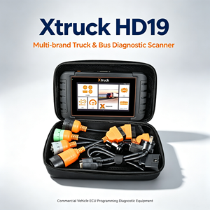 Xtruck HD19 Multi-brand <b>Truck</b> & Bus Diagnostic Scanner Commercial Vehicle ECU Programming Diagnostic Equipment - Product Image 1
