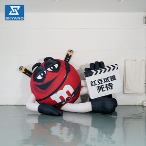 Modelo Inflable Personalizado de Personaje de Caramelo de Dibujos Animados con Forma de Película para Decoración Publicitaria Comercial al Aire Libre - Product Image 1