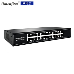 Switch Ethernet Gigabit 24 ports 10/100/1000 Mbps non géré avec capacité 56G pour le bureau, OEM ODM - Product Image 2