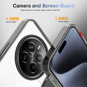 Funda protectora antideslizante de acrílico transparente de lujo para Realme 12 Pro + / Plus / 12 Pro / C67 C55 C51 <span class=keywords><strong>C53</strong></span> - Product Image 3