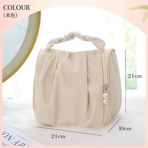 Bolsa de cosméticos THK Candy Color Cloud Design almacenamiento doméstico de viaje multifuncional con cierre de cremallera suministro directo de fábrica - Product Image 5