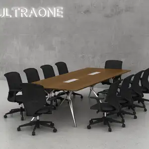 小型会议桌和椅子长桌圆桌会议套装24人会议桌