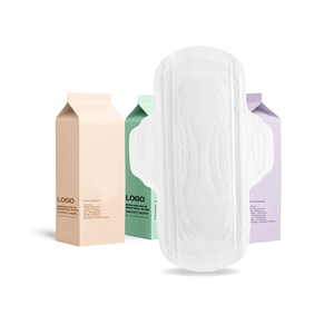 Băng vệ sinh siêu thấm, có cánh, chất liệu cotton, không rò rỉ, bảo vệ chống tràn, nhãn hiệu riêng - Product Image 4