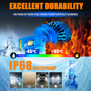 ไฟหน้า H11 Led <span class=keywords><strong>T8</strong></span> 110W 6000K 11000Lm faros LED สำหรับรถยนต์ H1 H3 H4 H7รถยนต์หลอดไฟ9012 9006 - Product Image 4