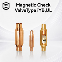 Válvula de Retención Magnética Tipo IYB, Válvula de Retención de Cobre con Certificación UL para Sistemas de Refrigeración y HVAC