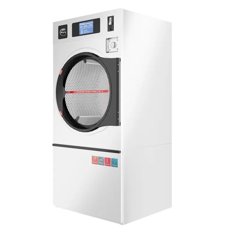 Máquina de lavar roupa de moedas, máquina de esterilização a alta temperatura, máquina de limpeza a seco industrial, secador de gota única